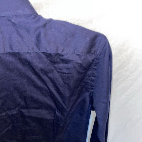 Ralph Lauren Golf Women’s Button Up Shirt Sz 6 Dark Navy Blue Athleisure Active - Picture 10 of 12